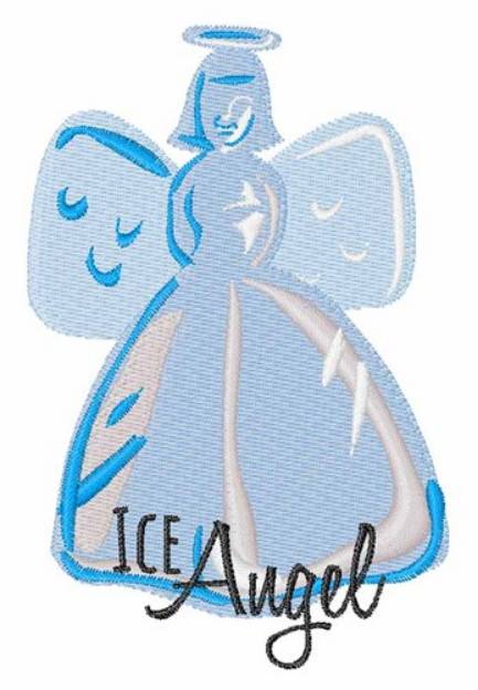 Picture of Ice Angel Machine Embroidery Design