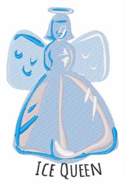 Picture of Ice Queen Machine Embroidery Design