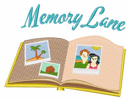 Memory Lane Machine Embroidery Design