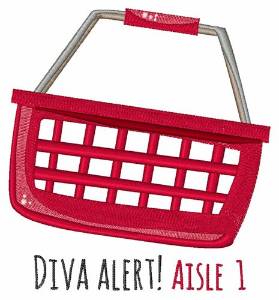 Picture of Diva Alert Machine Embroidery Design