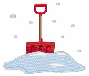 Picture of Snow Shovel Machine Embroidery Design