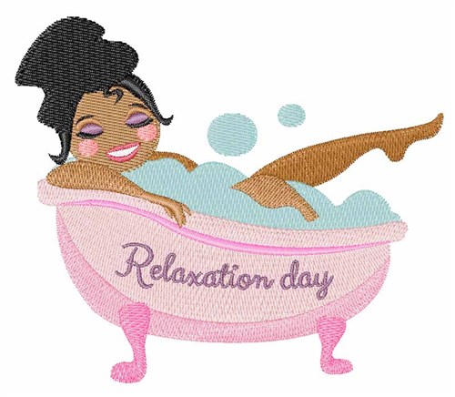 Relaxationo Day Machine Embroidery Design