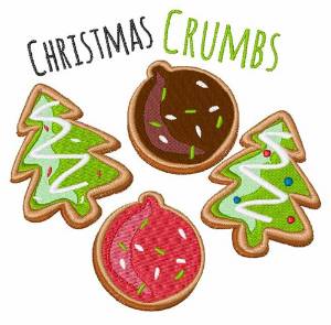 Picture of Christmas Crumbs Machine Embroidery Design