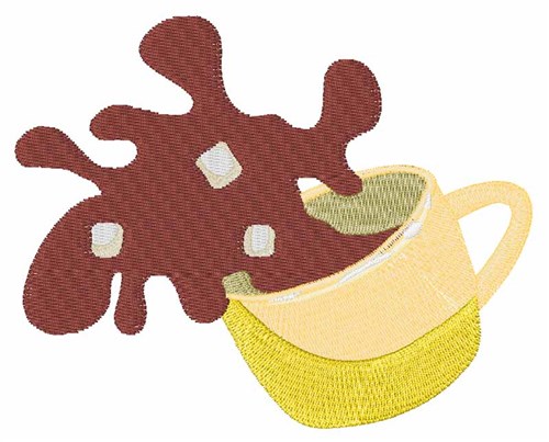 Hot Chocolate Machine Embroidery Design