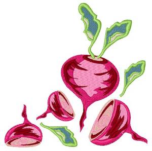 Picture of Beets Machine Embroidery Design