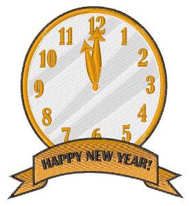 Picture of New Year Machine Embroidery Design