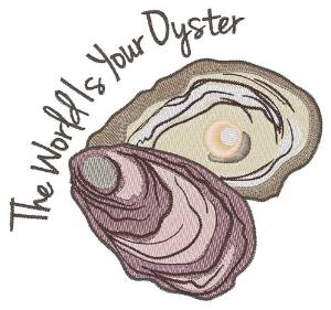 Picture of Your Oyster Machine Embroidery Design