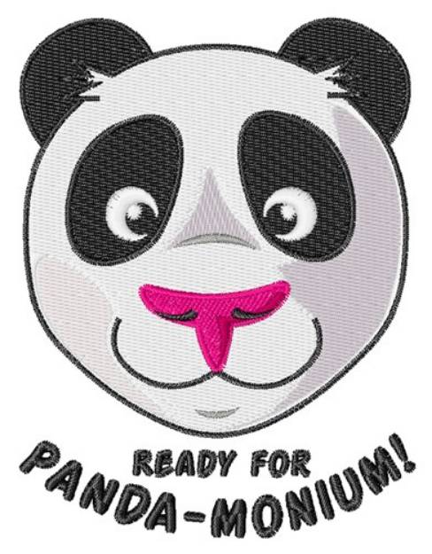 Picture of Panda-Monium Machine Embroidery Design