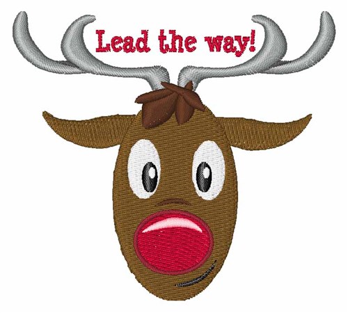 Lead The Way Machine Embroidery Design