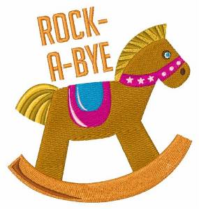 Picture of Rock A Bye Machine Embroidery Design