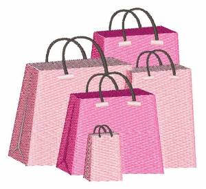 Picture of Shopping Bags Machine Embroidery Design