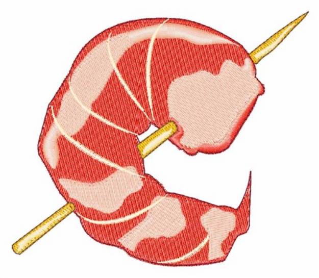 Picture of Shrimp Skewer Machine Embroidery Design