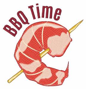 Picture of BBQ Time Machine Embroidery Design