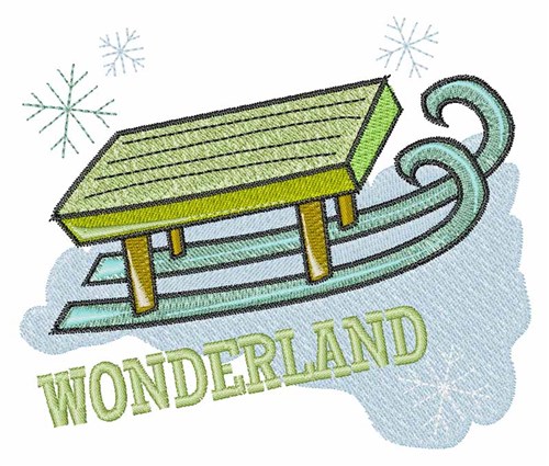 Wonderland Machine Embroidery Design