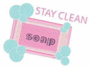 Picture of Stay Clean Machine Embroidery Design