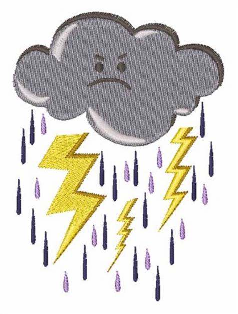 Picture of Storm Cloud Machine Embroidery Design