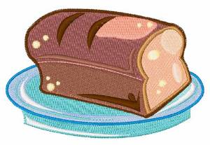 Picture of Loaf Of Bread Machine Embroidery Design