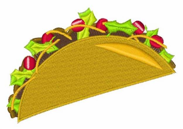 Picture of Taco Dinner Machine Embroidery Design