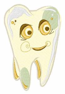 Picture of Cartoon Tooth Machine Embroidery Design