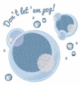 Picture of Let Em Pop Machine Embroidery Design