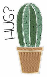Picture of Cactus Hug Machine Embroidery Design