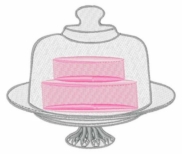 Picture of Cake Stand Machine Embroidery Design