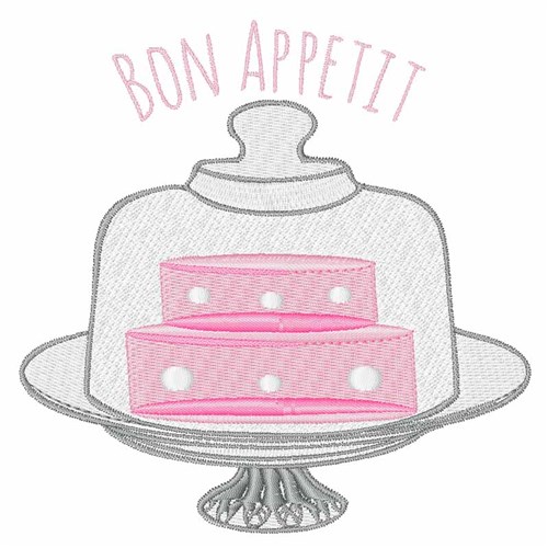 Bon Appetit Machine Embroidery Design