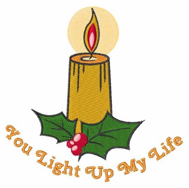 Picture of Light My Life Machine Embroidery Design