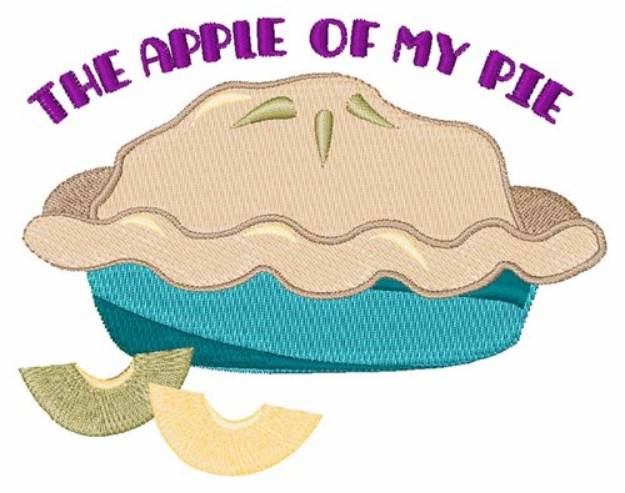 Picture of My Pie Machine Embroidery Design