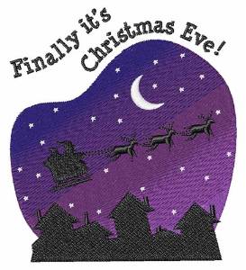 Picture of Christmas Eve Machine Embroidery Design