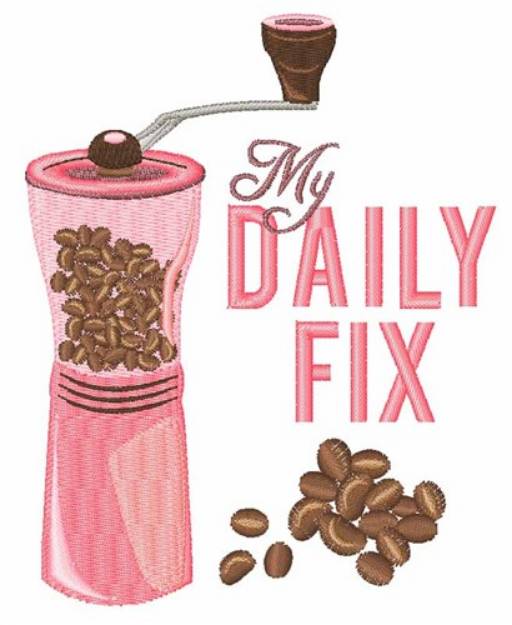 Picture of Daily Fix Machine Embroidery Design