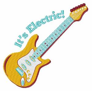 Picture of Its Electric Machine Embroidery Design