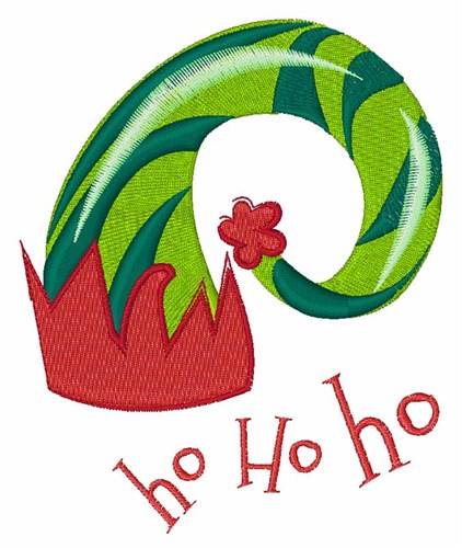 Ho Ho Ho Machine Embroidery Design