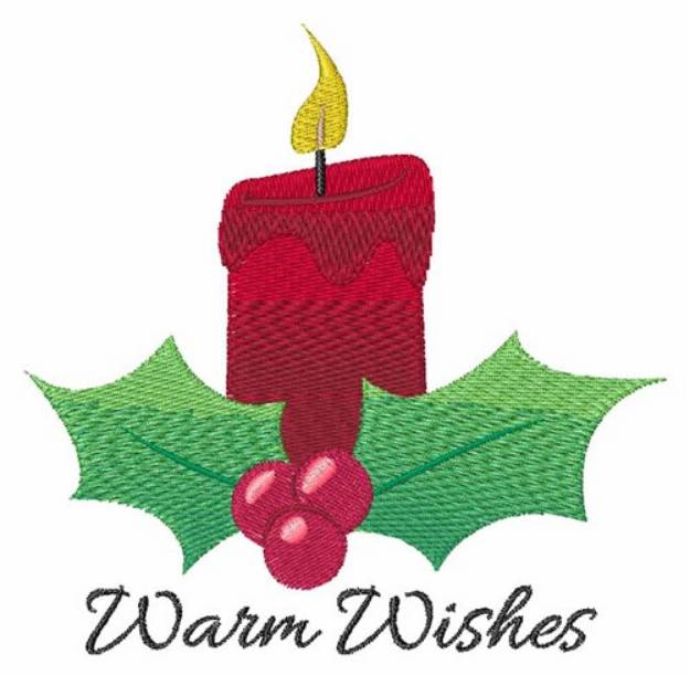 Picture of Warm Wishes Machine Embroidery Design