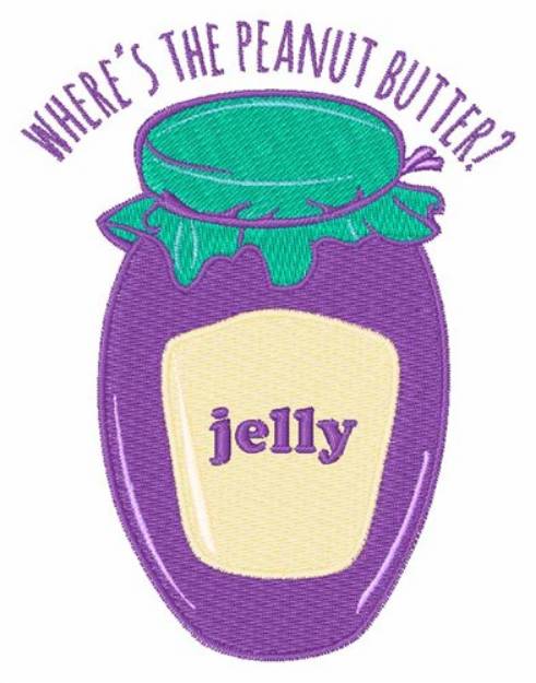 Picture of Peanut Butter Machine Embroidery Design