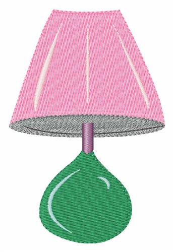 Table Lamp Machine Embroidery Design