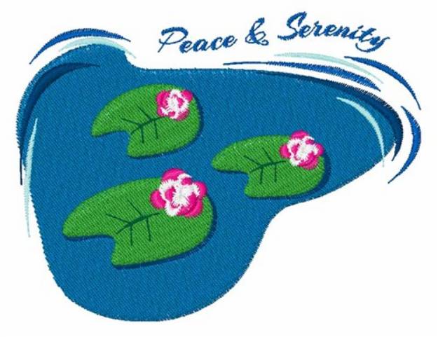 Picture of Peace & Serenity Machine Embroidery Design