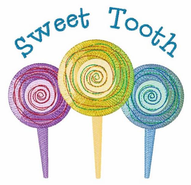 Picture of Sweet Tooth Machine Embroidery Design