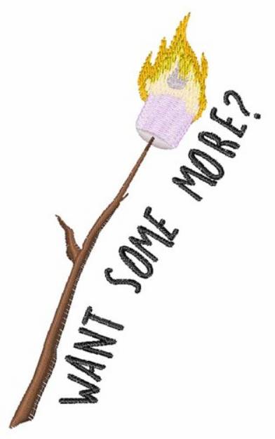 Picture of Want More Machine Embroidery Design