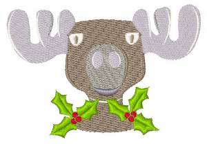 Picture of Xmas Moose Machine Embroidery Design