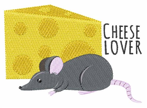 Cheese Lover Machine Embroidery Design