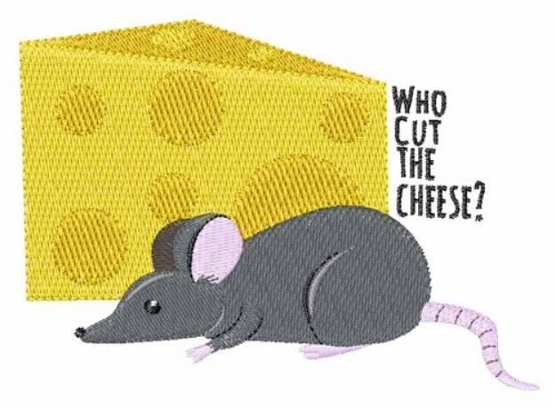 Picture of Cut The Cheese Machine Embroidery Design