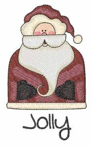 Picture of Santa Jolly Machine Embroidery Design