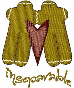 Picture of Inseparable Machine Embroidery Design