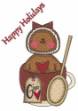 Picture of Holiday Gingerbread Machine Embroidery Design