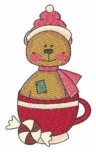 Picture of Christmas Cup Machine Embroidery Design