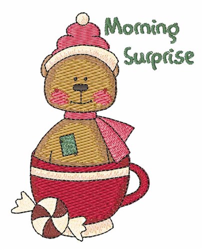 Morning Surprise Machine Embroidery Design