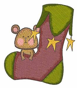 Picture of Stockking Mouse Machine Embroidery Design