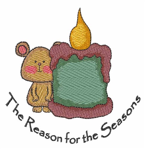 Reason For Season Machine Embroidery Design