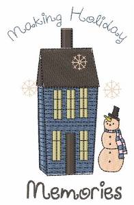 Picture of Holiday Memories Machine Embroidery Design